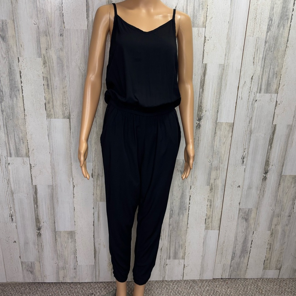 GAP Black Chase Jumpsuit
